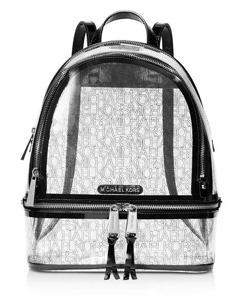 michael kors rucksack damen sale|michael kors clear backpack.